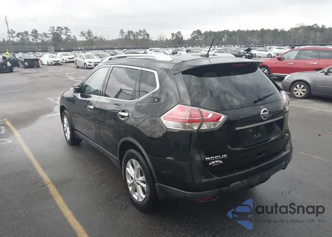 2015 Nissan Rogue Sv z USA, uszkodzony, nr VIN KNMAT2MT0FP533610